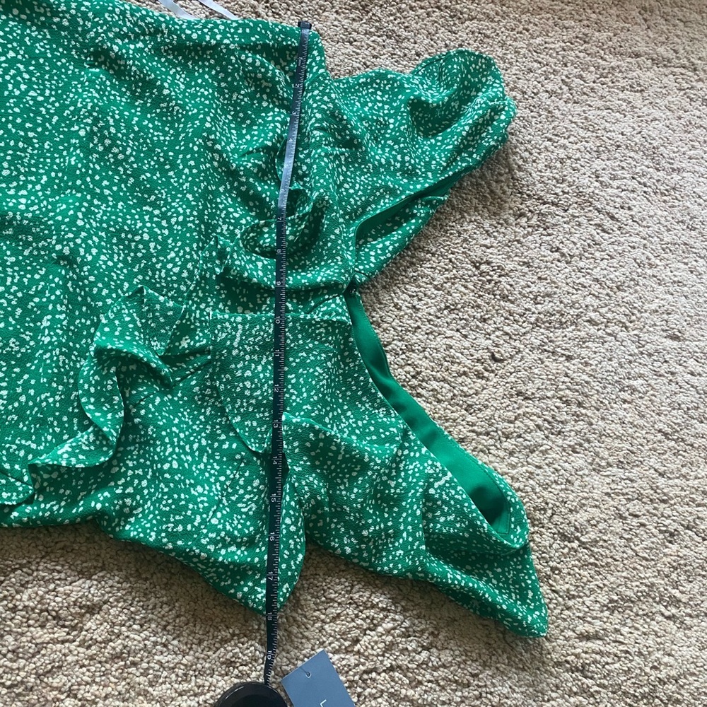 NTW GREEN SPOTTED LONDON TIME MAXI DRESS💚💚💚 - Picture 7 of 9